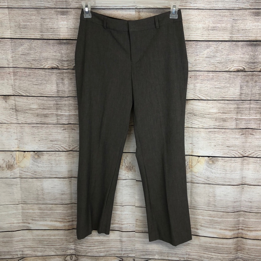 Gray Cropped Slacks Pants size 6